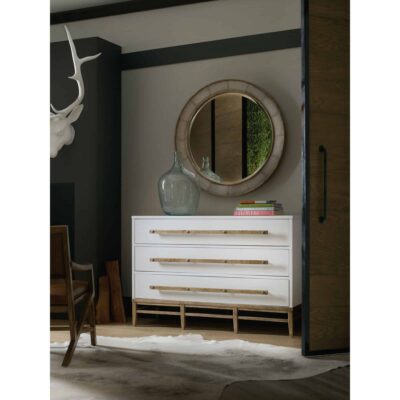 Urban Elevation Three-Drawer Bachelors Chest 1620-90101-WH 1620 90101 wh 007 ltbr room