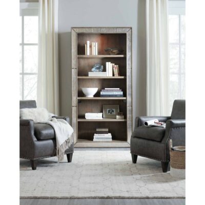 Rustic Glam Bookcase 1641-10445-LTWD 1641 10445 ltwd room