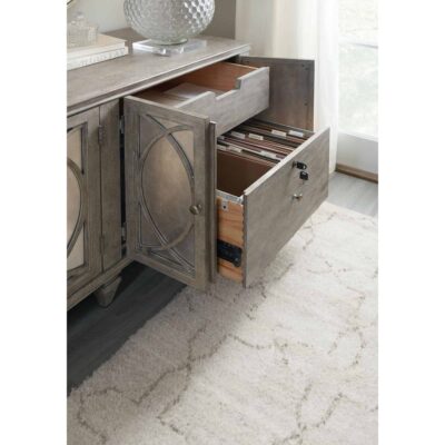 Rustic Glam Credenza 1641-10464-LTWD 1641 10464 ltwd detail