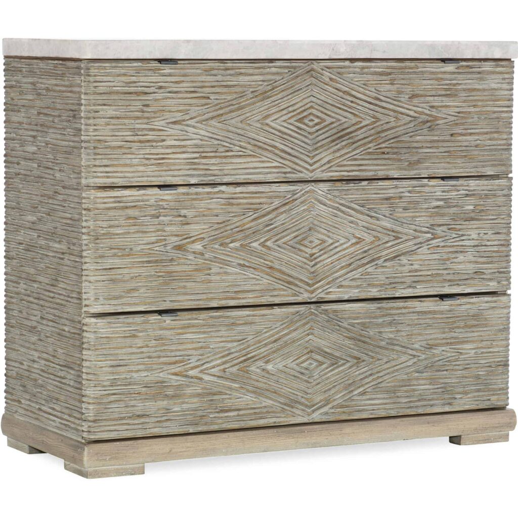 Amani Three-Drawer Accent Chest