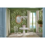 Dunbar Brass And Cane Mirror 5 Dunbar Brass And Cane Mirror 193066 193066 D