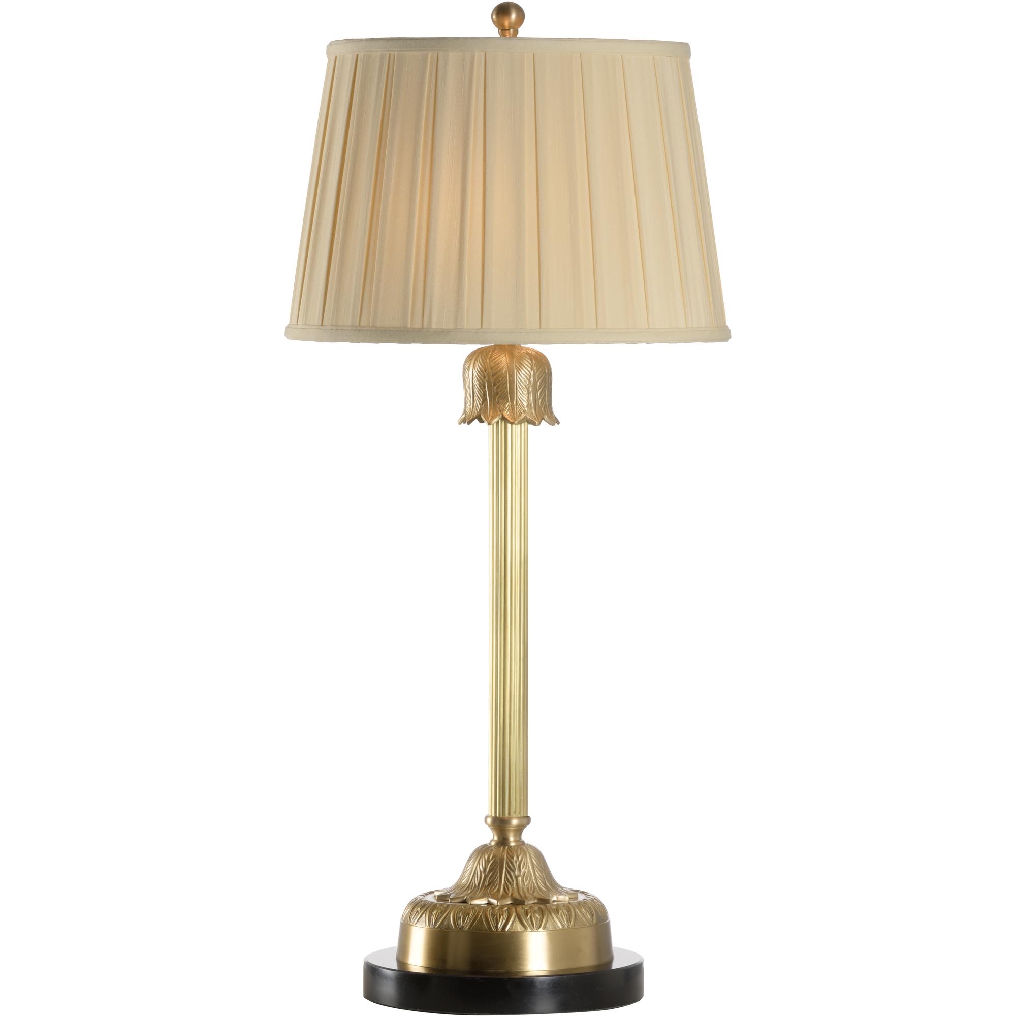 The Breakers Brass Column Lamp 1 The Breakers Brass Column Lamp