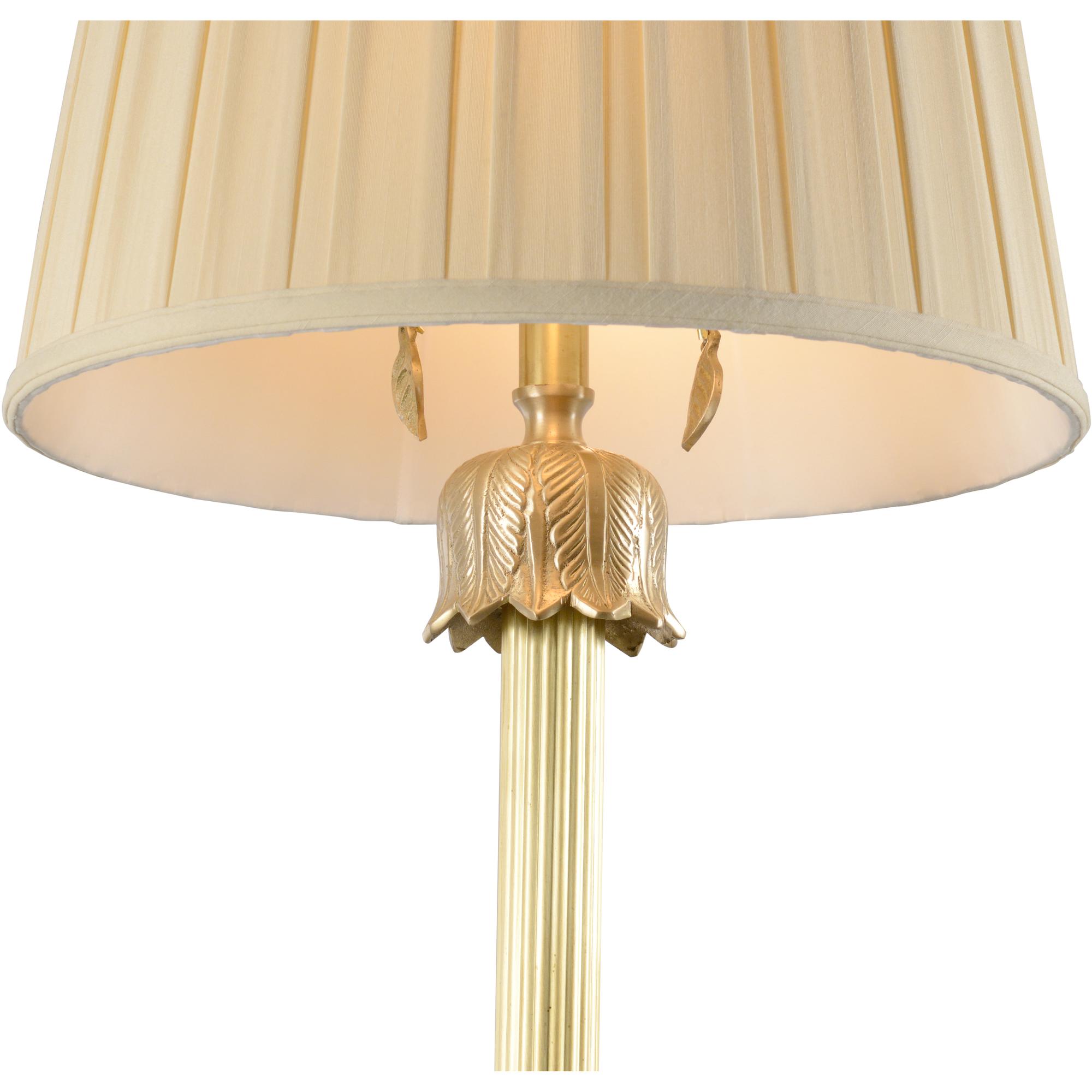 The Breakers Brass Column Lamp 2 The Breakers Brass Column Lamp - Image 2