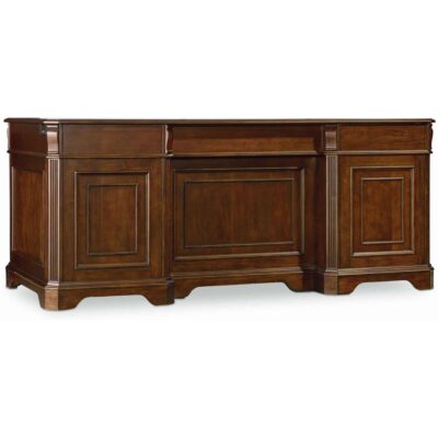 Brookhaven Solid Wood Executive Desk HKR10903 281 10 583silovisitorside