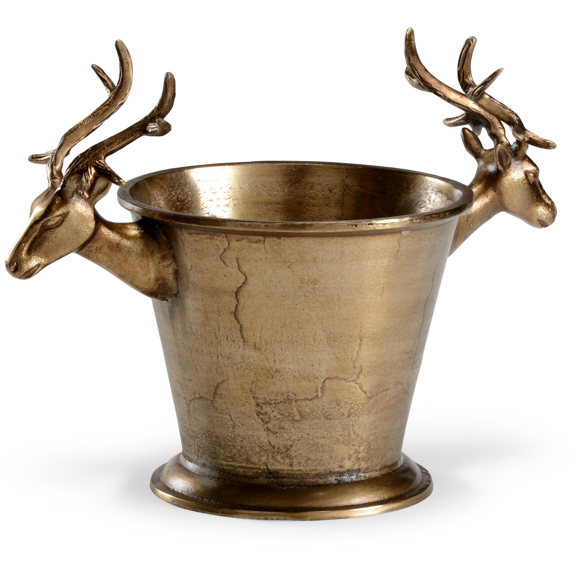 Village Champagne Chiller - Brass 1 Village Champagne Chiller - Brass