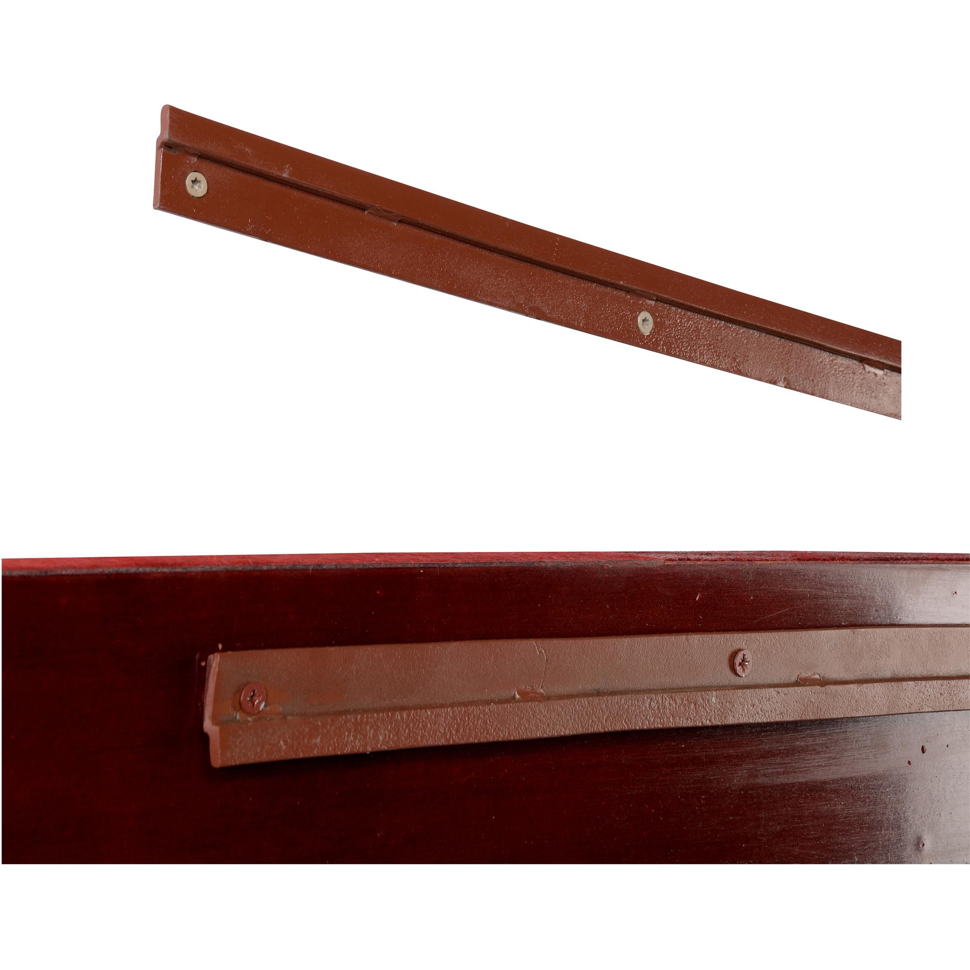 Taurus Wall Mirror - Red 4 Taurus Wall Mirror - Red - Image 4