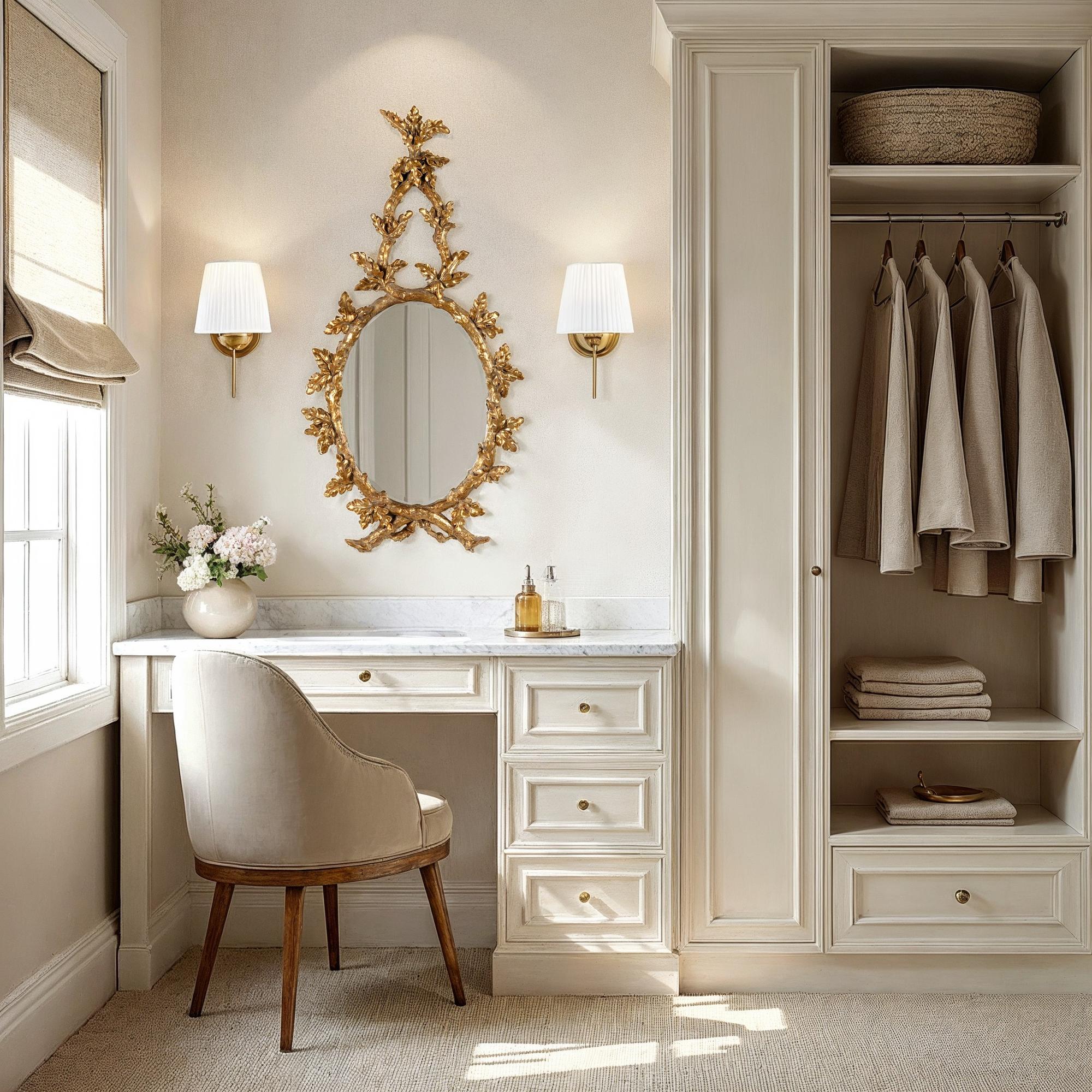 Oakmont Mirror - Gold 2 Oakmont Mirror - Gold - Image 2