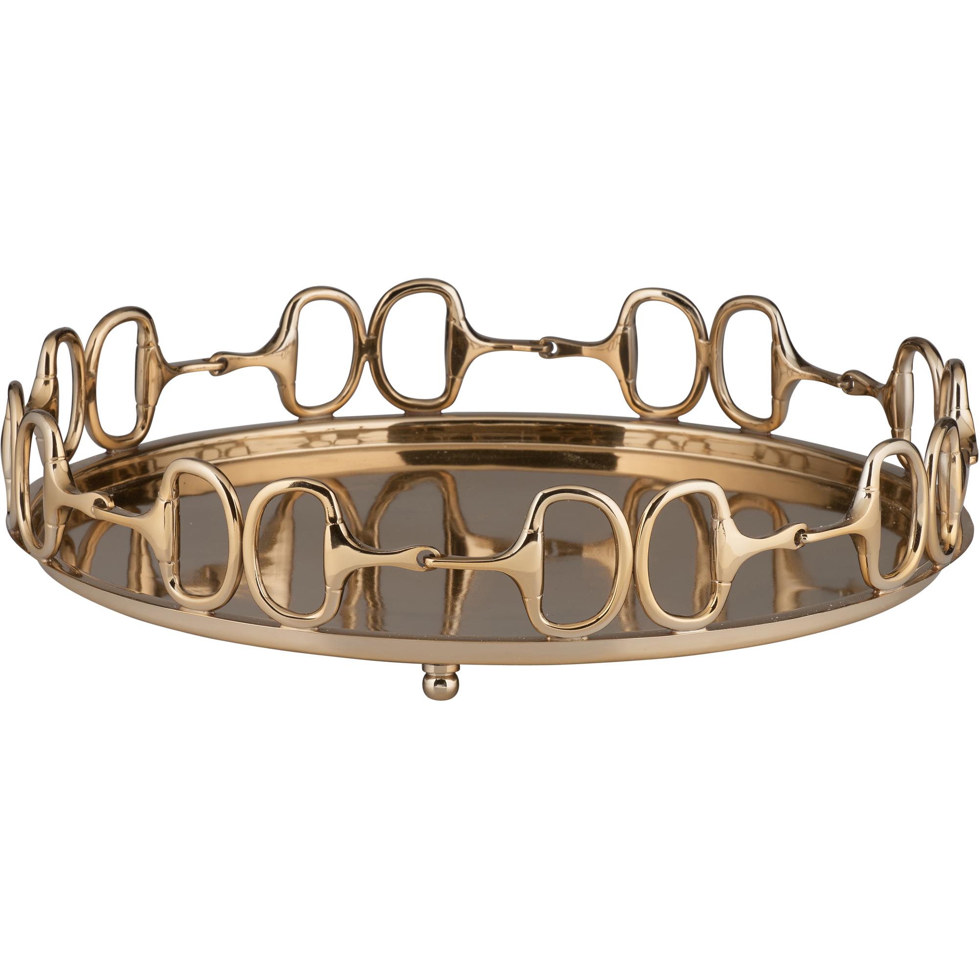 Stirrups Tray - Brass (Lg) 2 Stirrups Tray - Brass (Lg) - Image 2