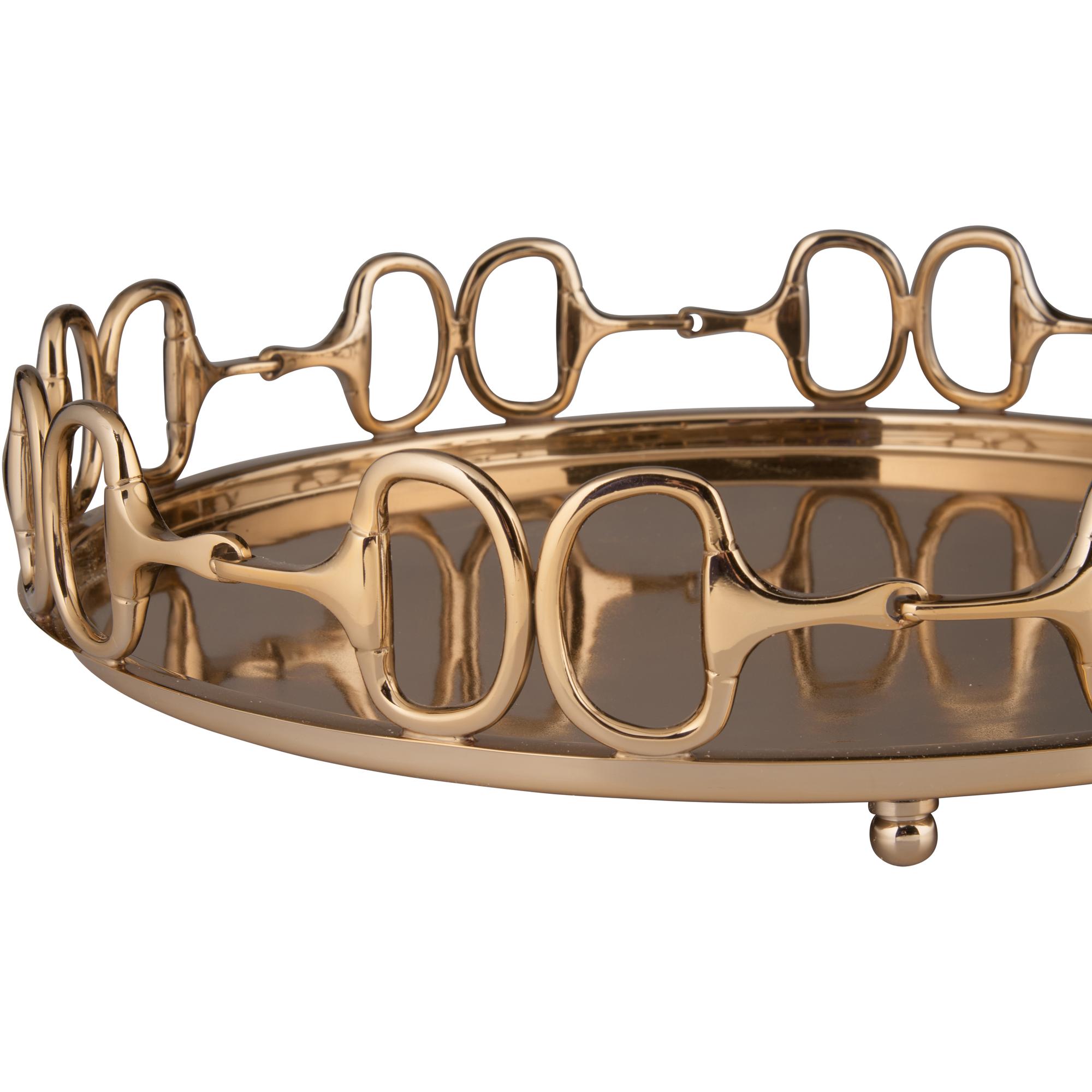 Stirrups Tray - Brass (Lg) 4 Stirrups Tray - Brass (Lg) - Image 4