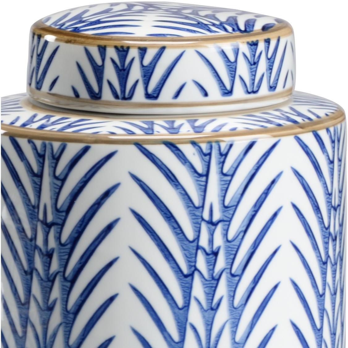 Blue Fronds Canisters (S3) 2 Blue Fronds Canisters (S3) - Image 2