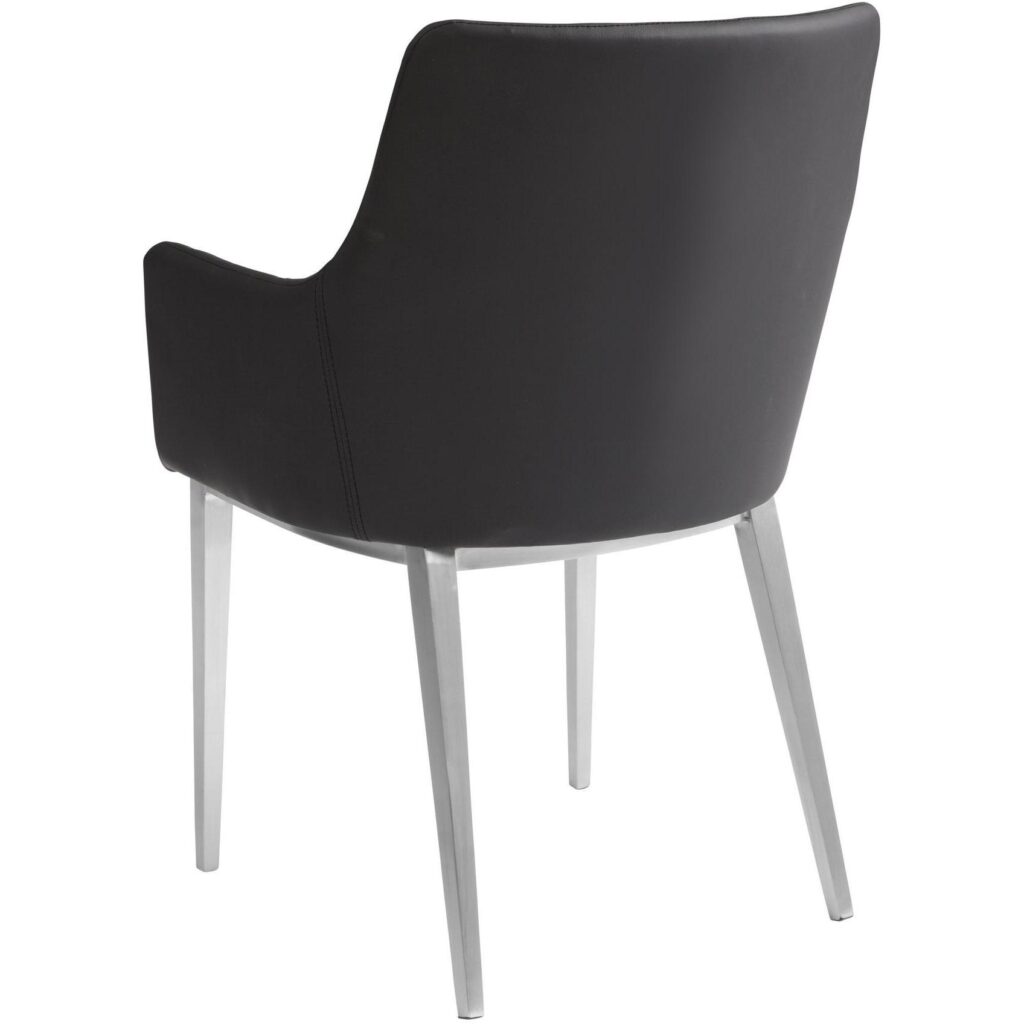 Chase Dining Armchair - Black - Image 4