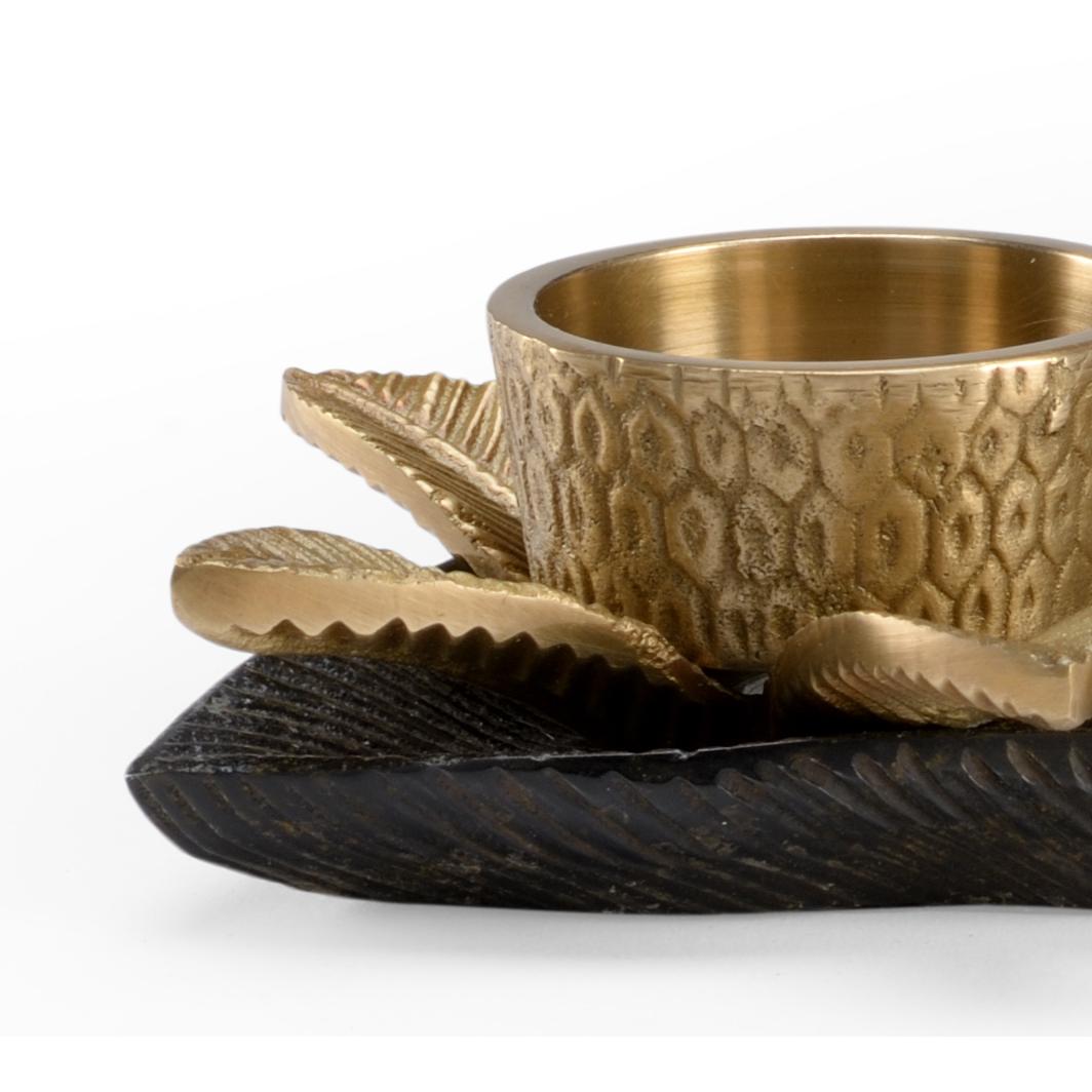 Brass Kat Candlestick 3 Brass Kat Candlestick - Image 3