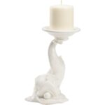 Italian Renaissance Dolphin Candleholder 11 Italian Renaissance Dolphin Candleholder 302237 302237 E