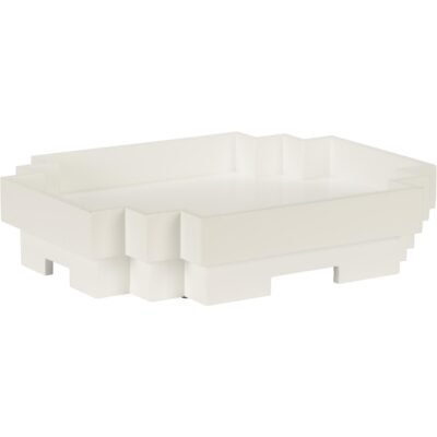 Japandi Tray - White