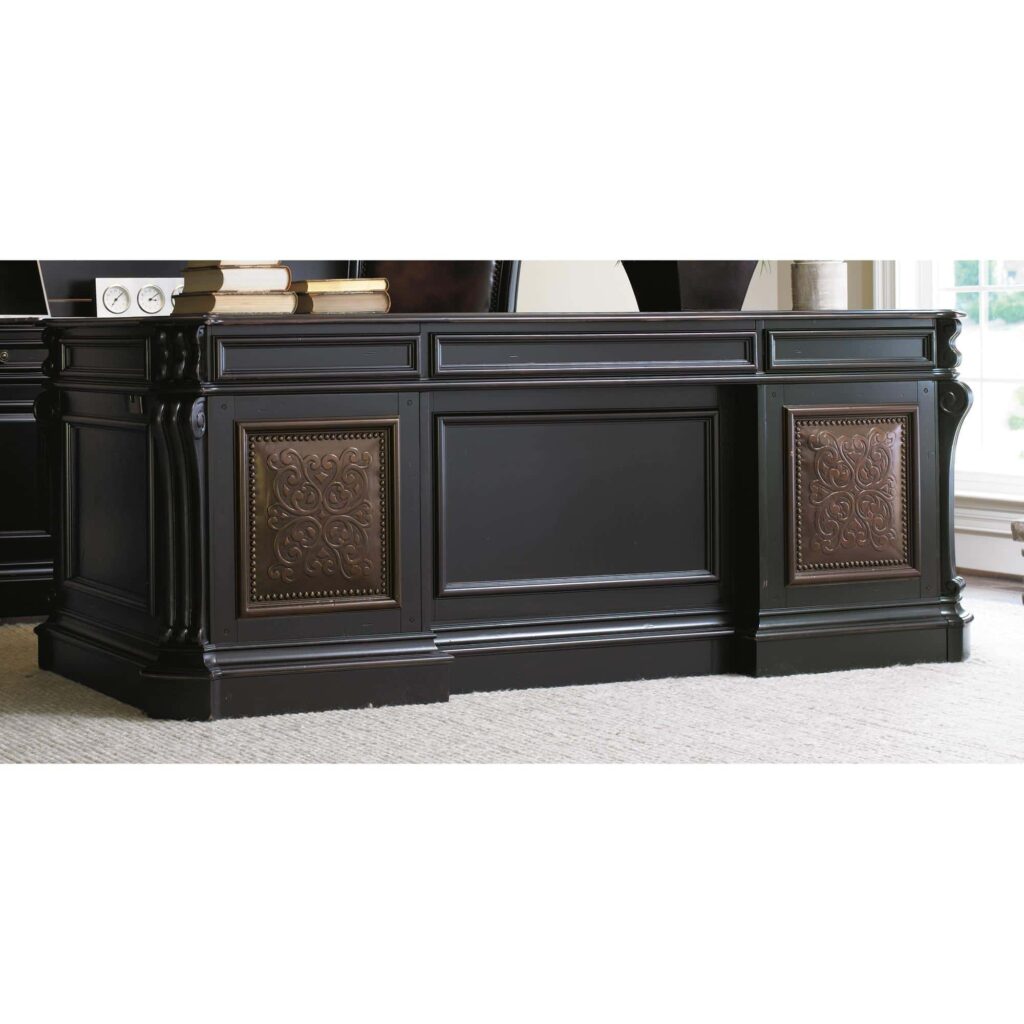 Telluride 76" Executive Desk w/Leather Panels - Image 4