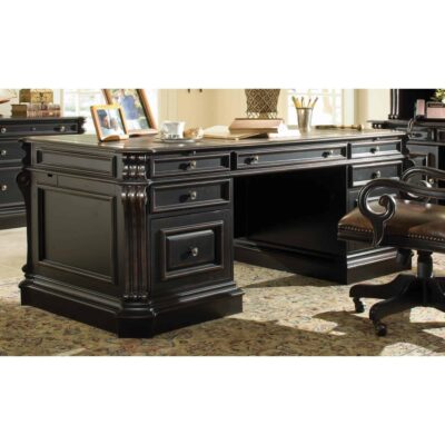 Telluride 76" Executive Desk w/Wood Panels 370-10-563 370 10 563 inset1