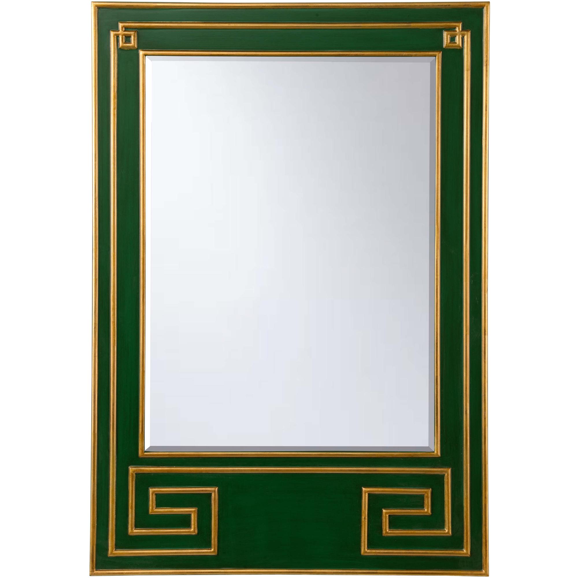 Greek Hall Mirror - Dark Green 1 Greek Hall Mirror - Dark Green