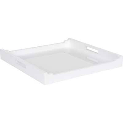 Hanson Square Tray - White