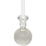 Glass Round Candleholder 3 Glass Round Candleholder 370206 370206 B