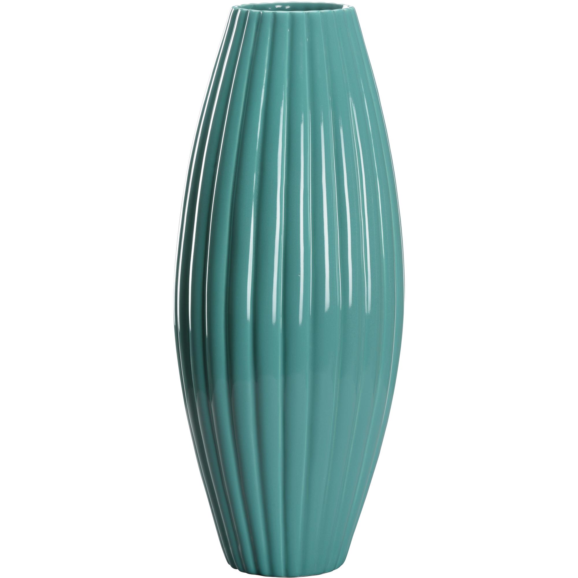 Aubrey Vase - Teal (Tall) 1 Aubrey Vase - Teal (Tall)