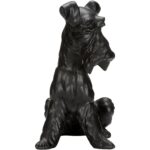 Henry Dog Statue- Black 370312 370312 E