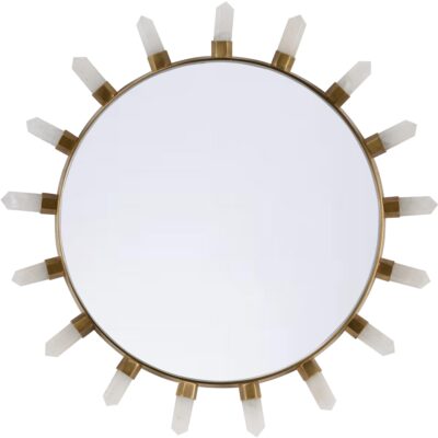 Crystal Starburst Mirror