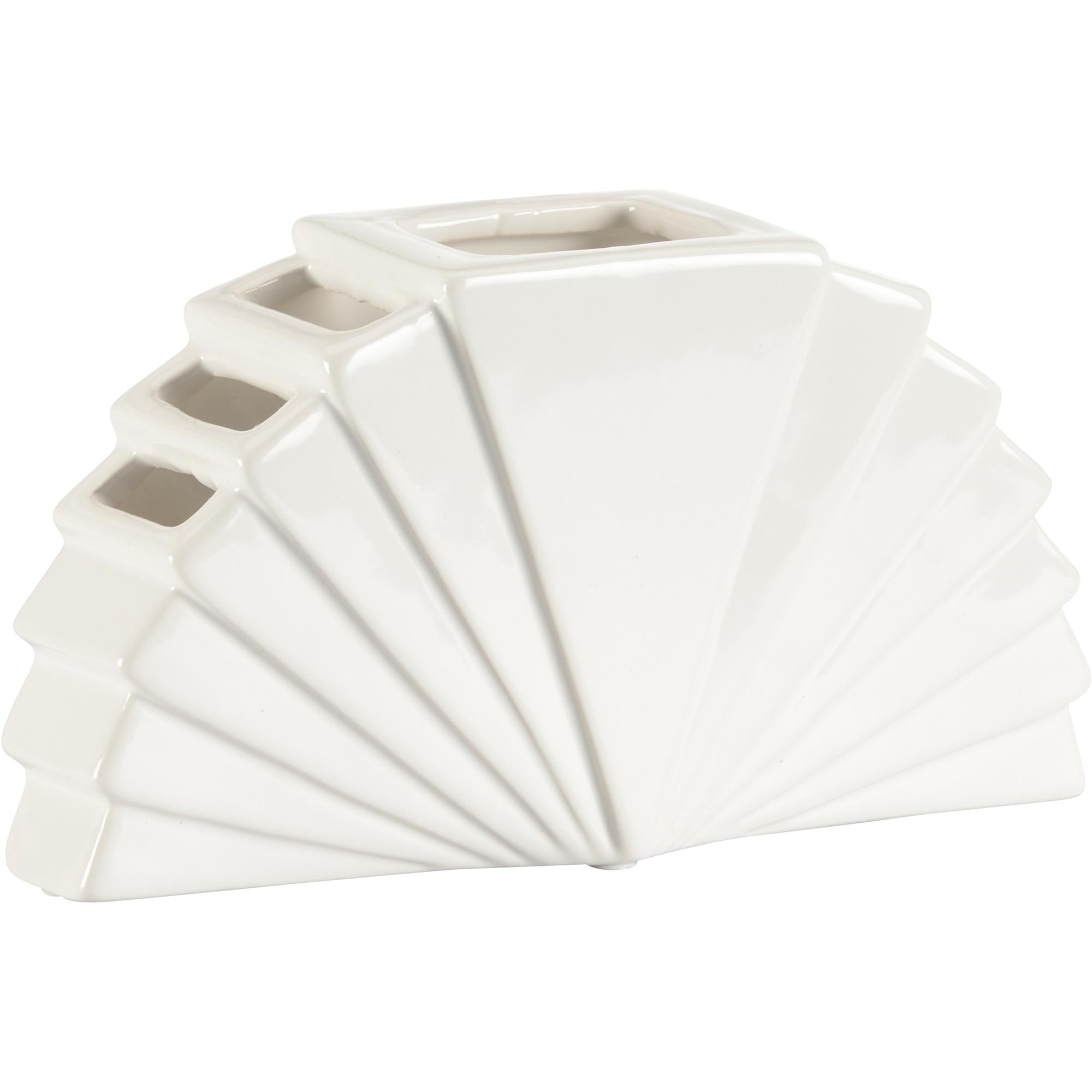 La Feria Vase - White (Sm) 1 La Feria Vase - White (Sm)