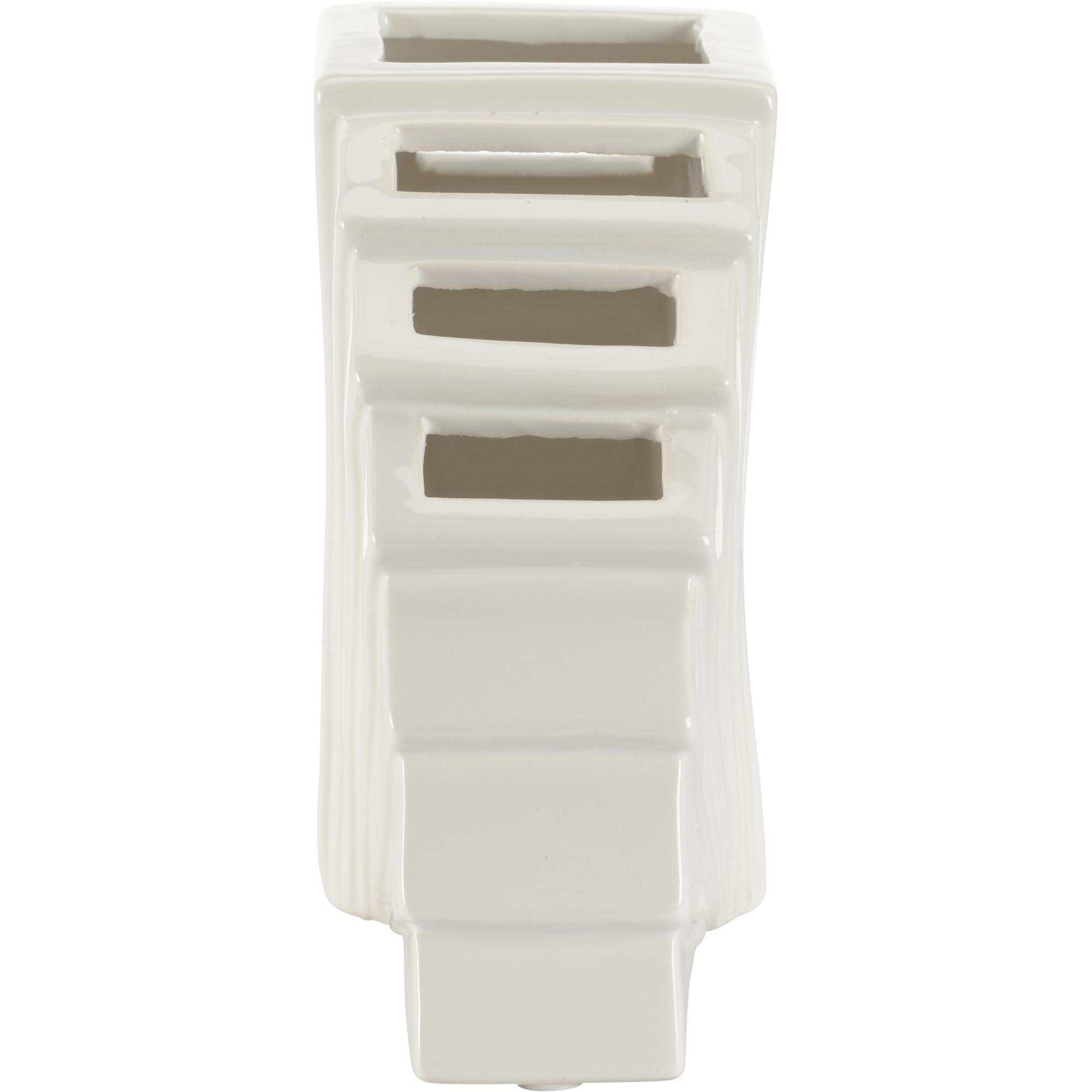 La Feria Vase - White (Lg) 3 La Feria Vase - White (Lg) - Image 3