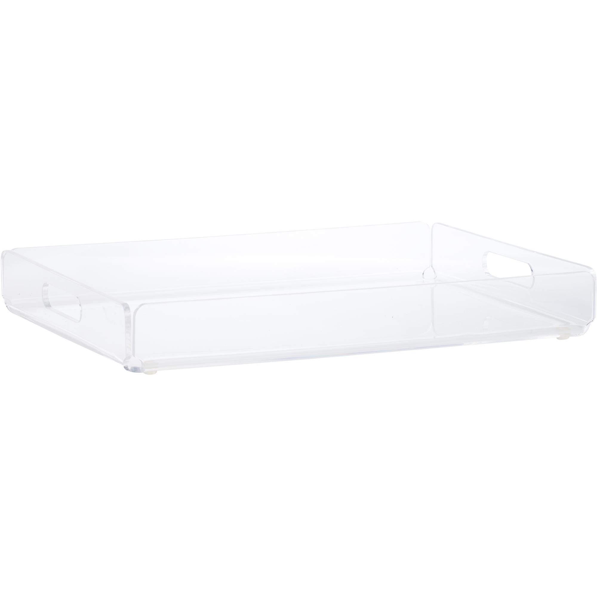 Corner Cut Acrylic Tray 1 Corner Cut Acrylic Tray