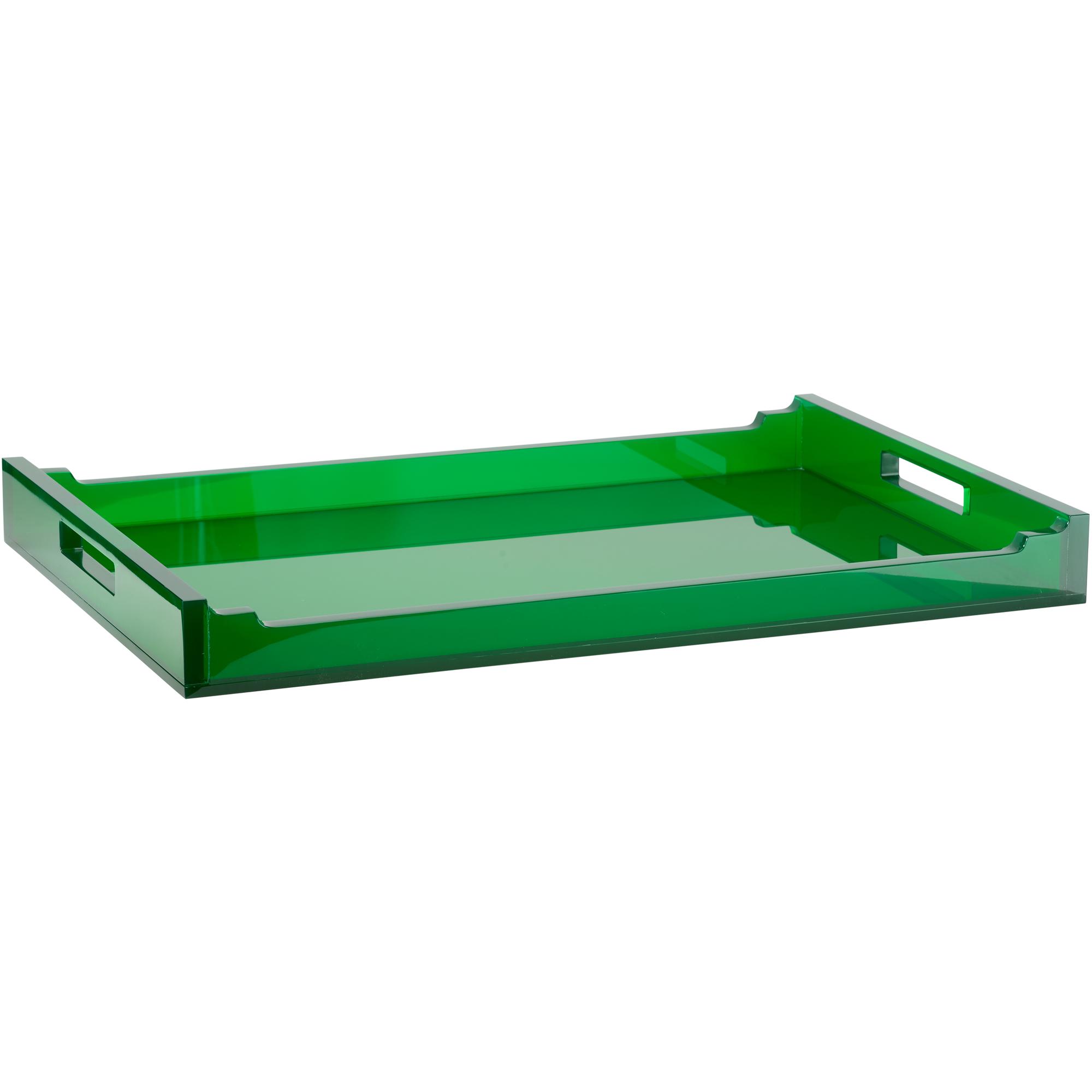 Charles Acrylic Tray - Green 1 Charles Acrylic Tray - Green