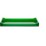 Charles Acrylic Tray - Green 5 Charles Acrylic Tray - Green 370487 370487 B