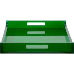 Charles Acrylic Tray - Green 6 Charles Acrylic Tray - Green 370487 370487 C