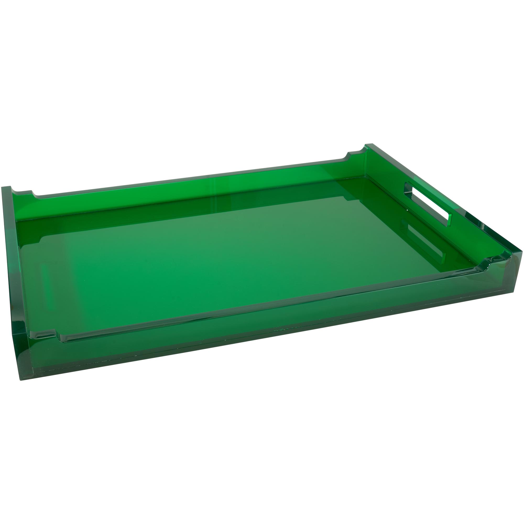 Charles Acrylic Tray - Green 4 Charles Acrylic Tray - Green - Image 4
