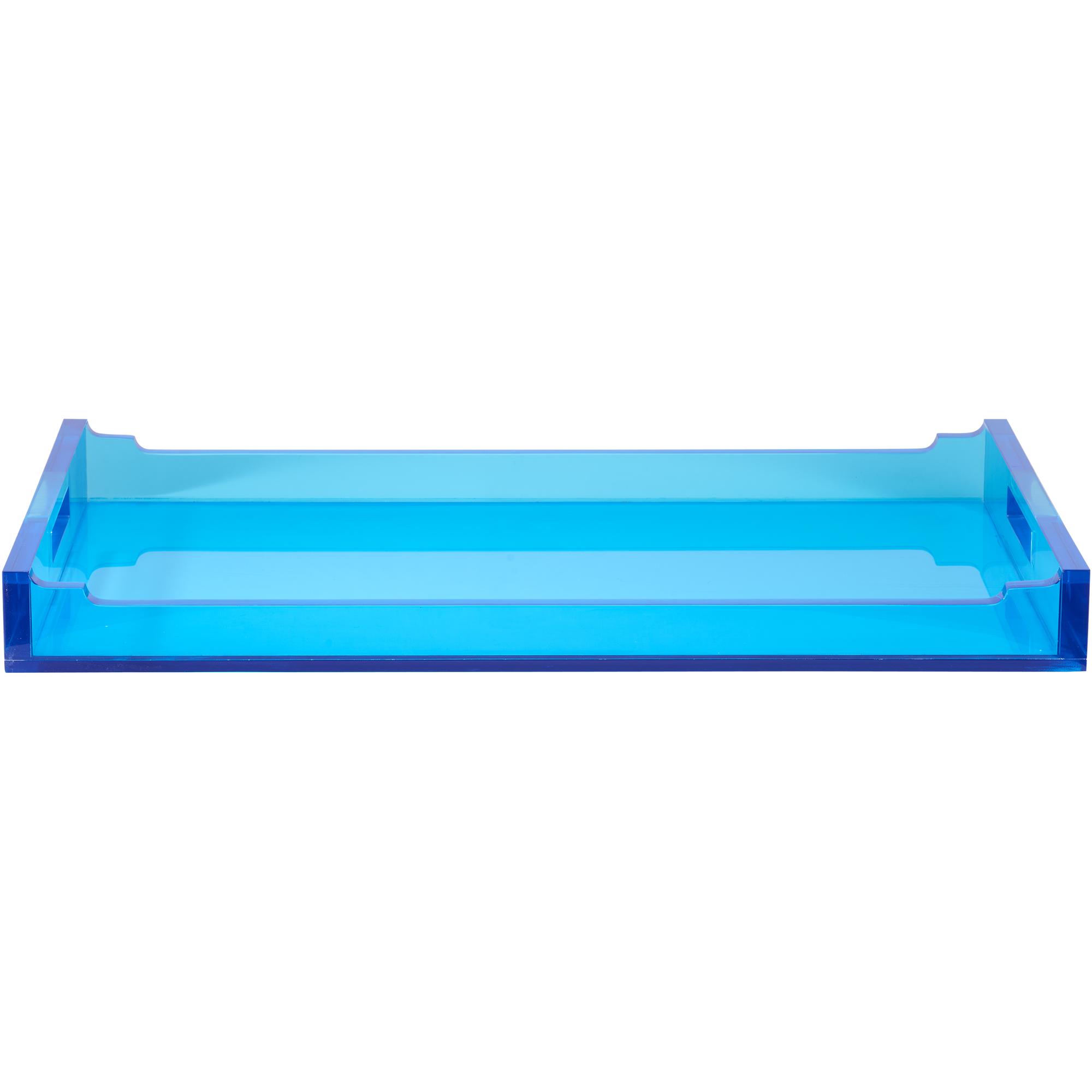 Charles Acrylic Tray - Blue 2 Charles Acrylic Tray - Blue - Image 2