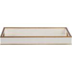 Reddington Tray - White Croco 5 Reddington Tray - White Croco 370489 370489 B