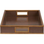 Reddington Tray - Brown Croco 6 Reddington Tray - Brown Croco 370490 370490 C