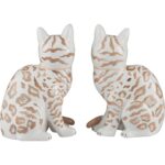 Coco Cat Statues - Pair 8 Coco Cat Statues - Pair 370598 370598 D