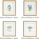 Bl Floral W/Ribbon-D 380169 380169 B