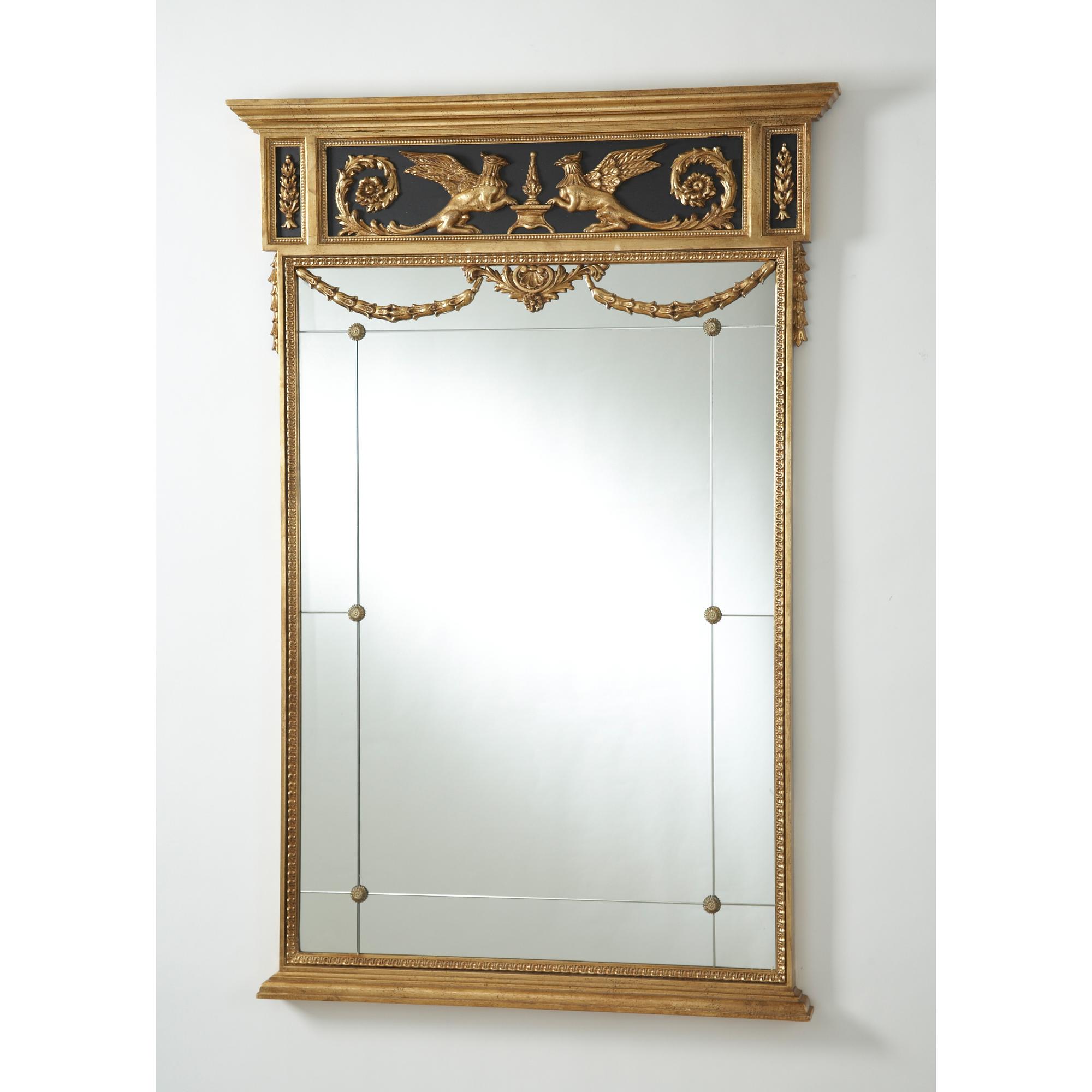 Griffon Mirror - Black/Gold 1 Griffon Mirror - Black/Gold
