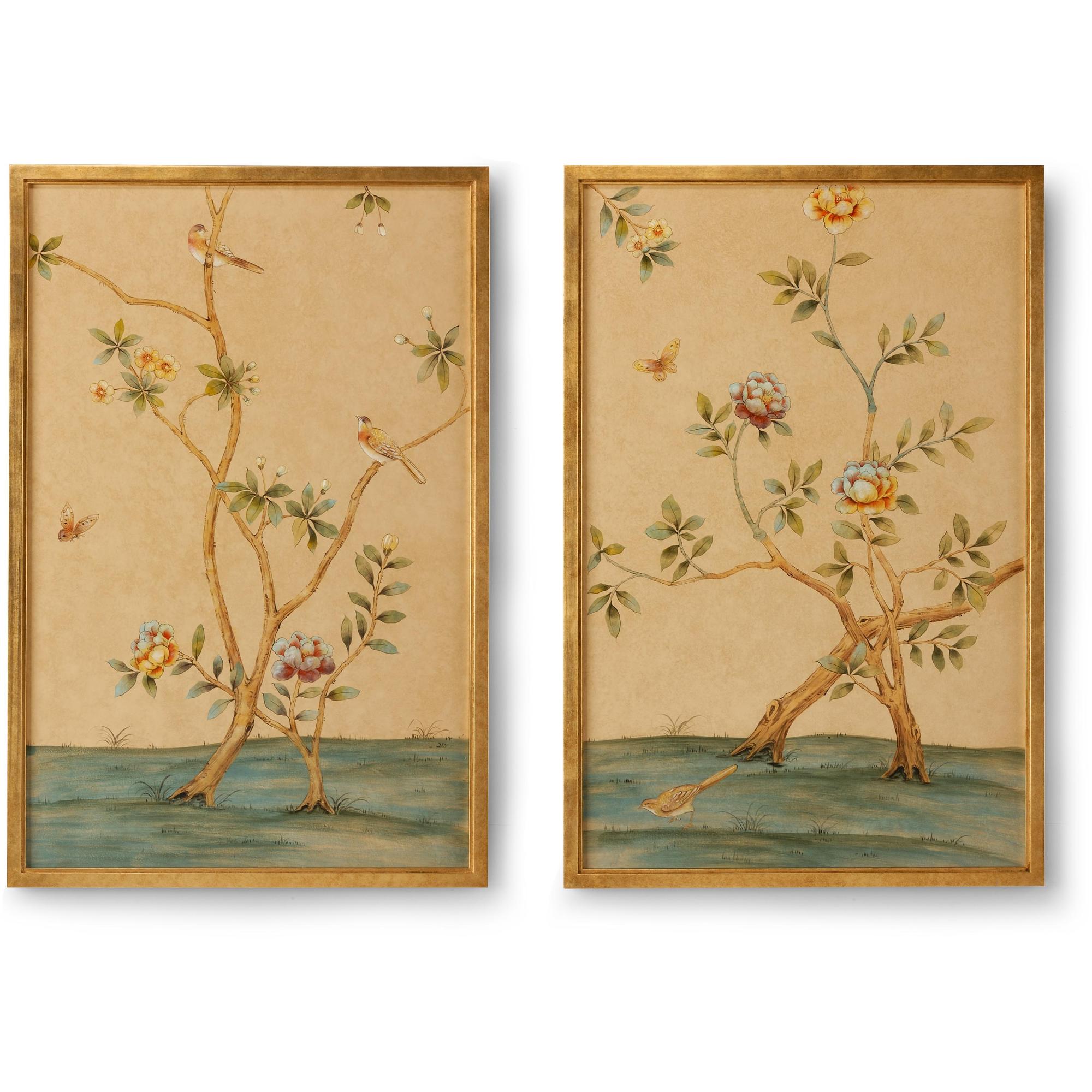 Chinese Panels (Pair) 1 Chinese Panels (Pair)