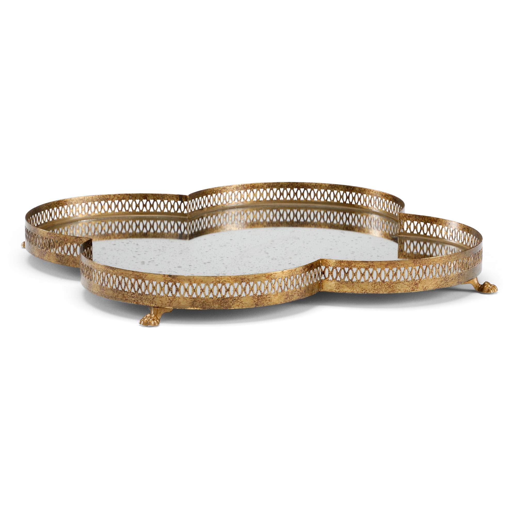 Tracery Mirrored Tray 1 Tracery Mirrored Tray