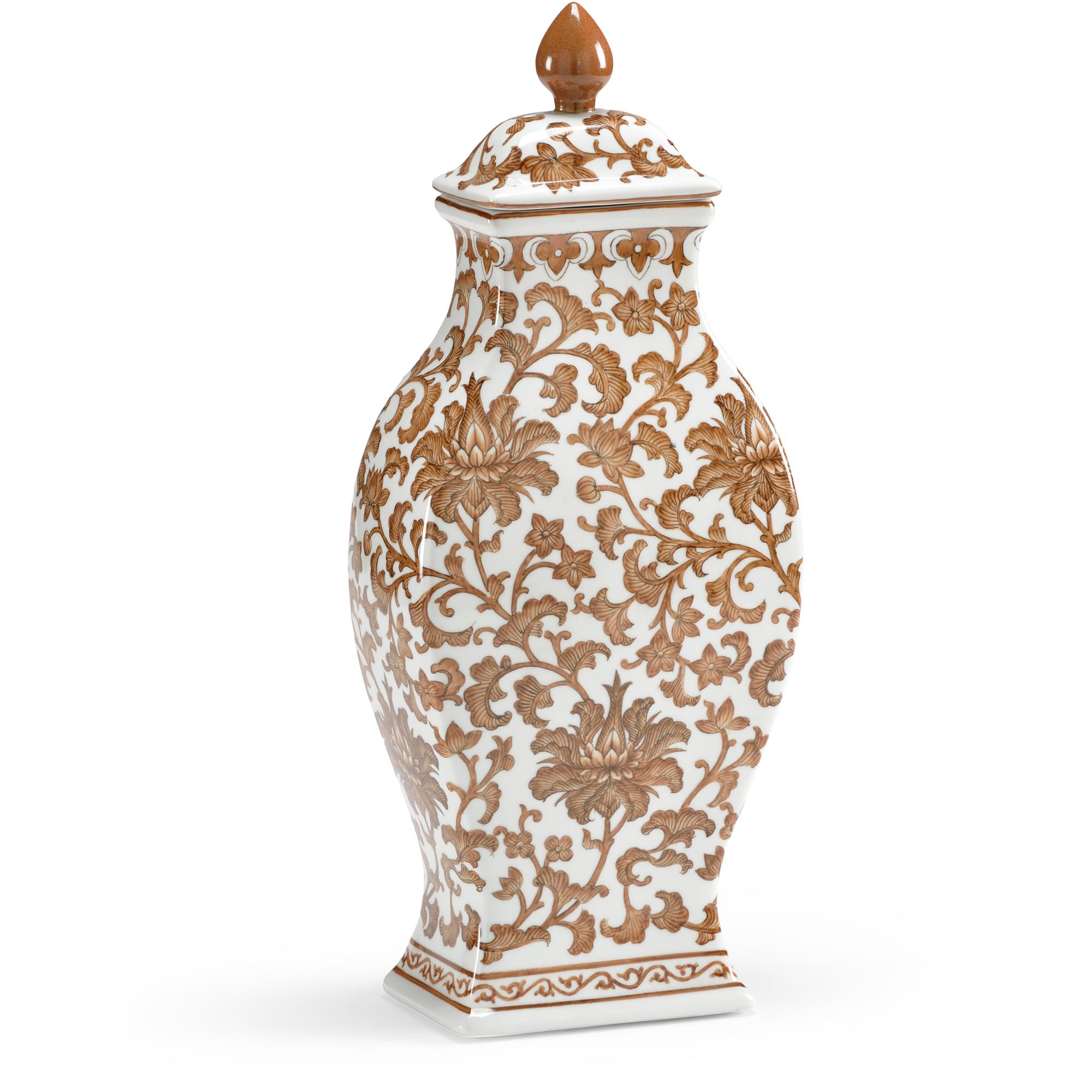 Nutmeg Rectangular Vase 1 Nutmeg Rectangular Vase