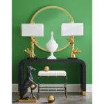 Large Round Mirror - Gold 8 Large Round Mirror - Gold 382449 382449 D