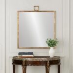 Square Mirror - Brass 3 Square Mirror - Brass 382677 382677 B