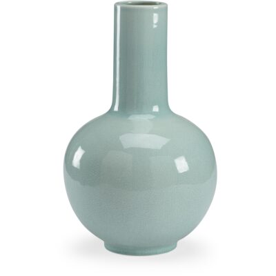 Wicker Vase - Celadon