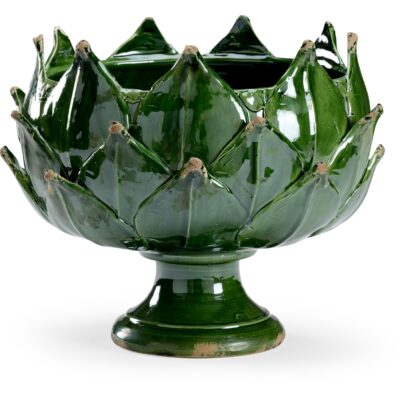 Green Leaf Vase