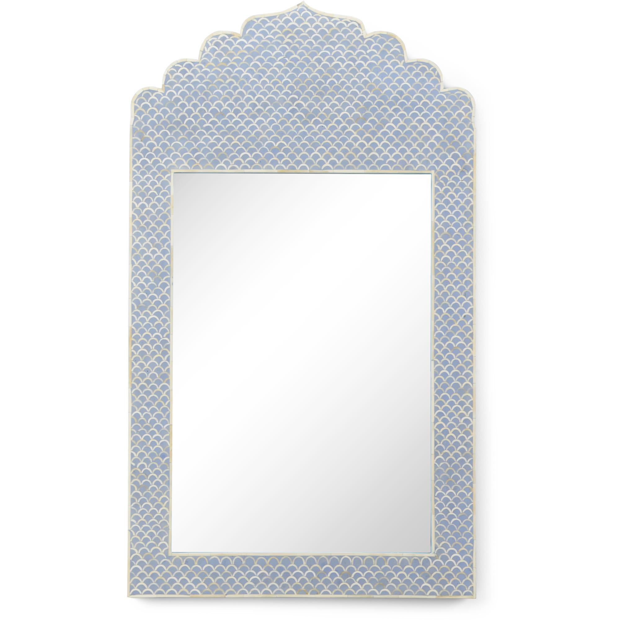 Crown Mirror - Blue 1 Crown Mirror - Blue