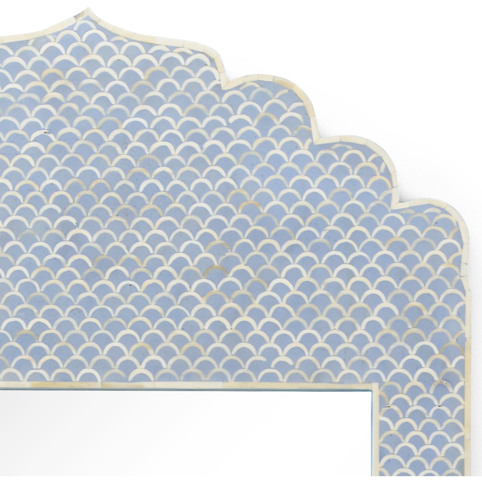 Crown Mirror - Blue 2 Crown Mirror - Blue - Image 2