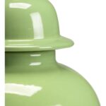 Landis Covered Vase - Green 383639 383639 B