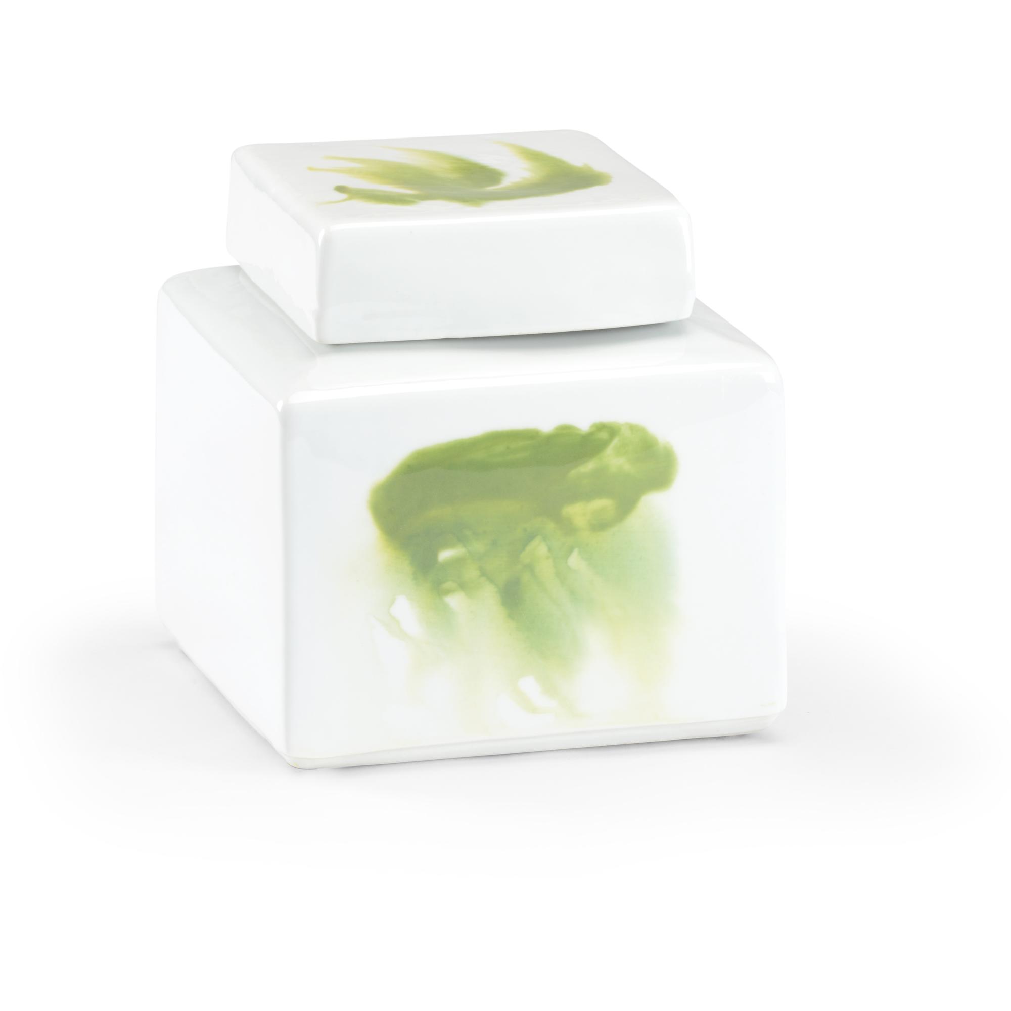 Green Jizhou Vase (Sm) 1 Green Jizhou Vase (Sm)